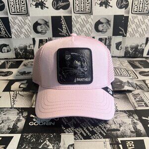 Authentic Goorin Bros The Black Panther Pink Hat NWT
